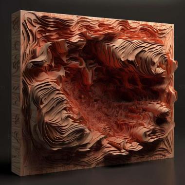 Patterns and decorations stl redshift 1 3d model